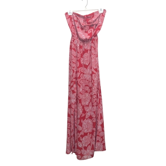 Show Me Your Mumu Heather Halter Red Aquarius Maxi Dress XS - Picture 3 of 9